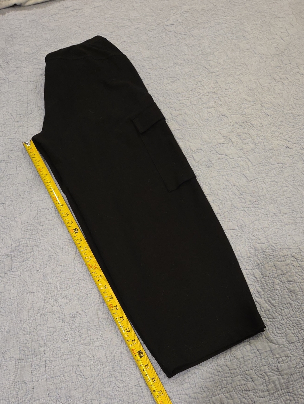 Eileen Fisher Black Flex Ponte Cargo Lantern Pants - Size XS Excellent Condition - Picture 12 of 12